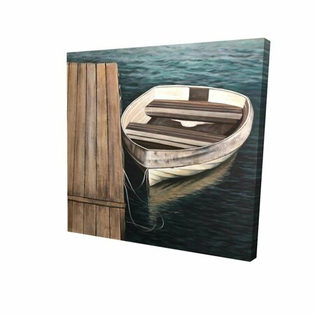 FONDO 32 x 32 in. Rowboats-Print on Canvas FO2789280